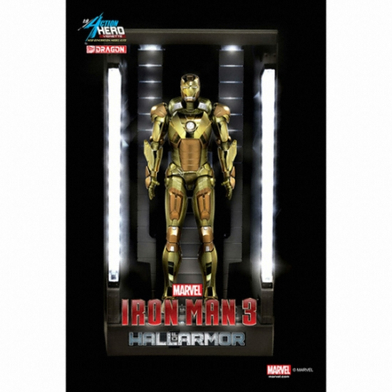 드래곤 1/9 아이언맨3 홀 오브 아머 마크21(조명 미포함)이미지입니다. 누르면 해당 게시물로 새창이동합니다.
