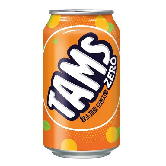 롯데칠성음료 탐스 제로 오렌지향 355ml (48개)