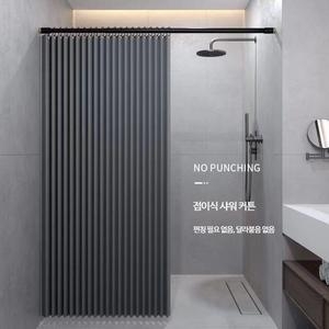 러브트리스 린넨 방수 자바라 샤워커튼이미지입니다. 누르면 해당 게시물로 새창이동합니다.