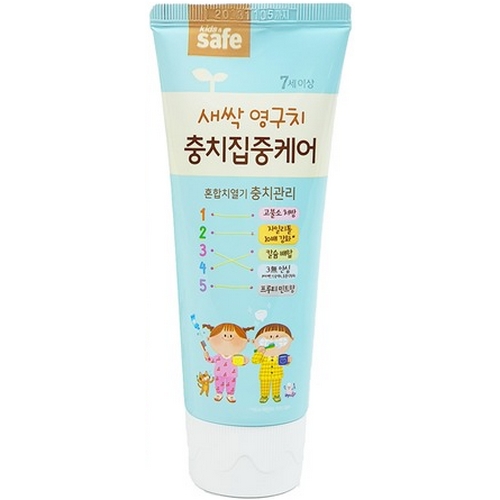 라이온코리아 새싹 영구치 충치집중케어 치약 60g이미지입니다. 누르면 해당 게시물로 새창이동합니다.