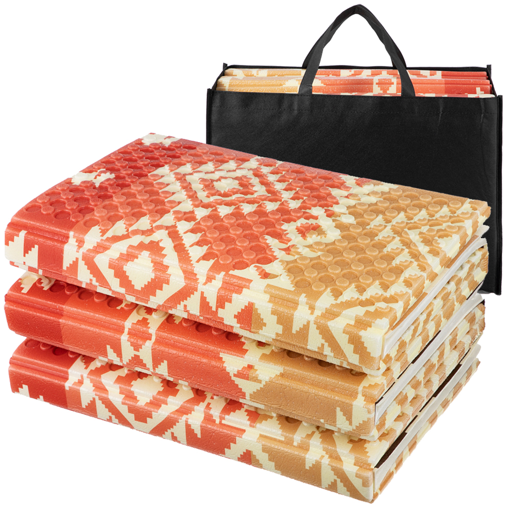 쿠팡 코멧 3단 폴딩 캠핑매트 중형 (200x140)