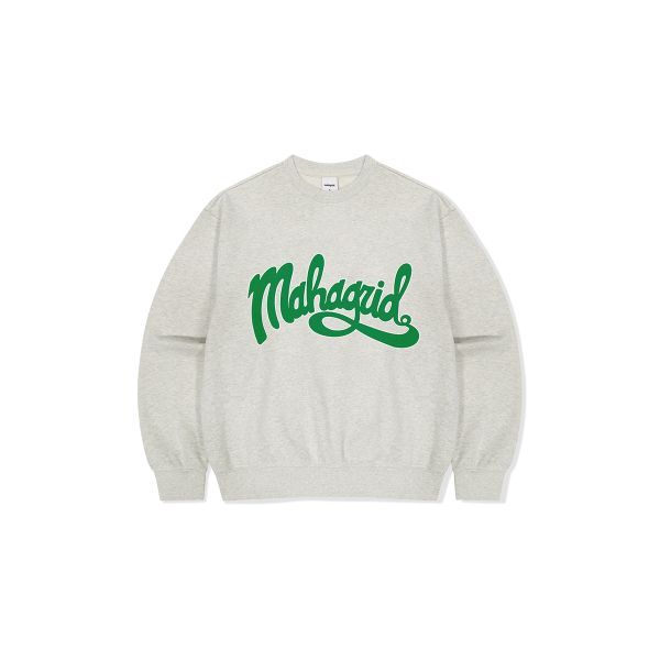 마하그리드 CURVED LOGO SWEATSHIRT OATMEALMG2DSMM440A MG2DSMM440AOM 924254