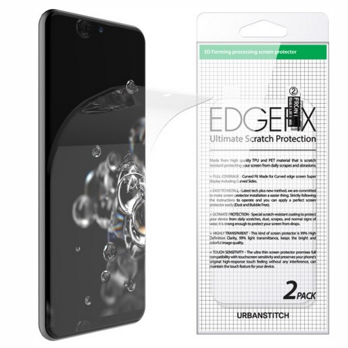 어반스티치 갤럭시S20 플러스 엣지픽스 풀커버 액정보호필름 [액정 2매]