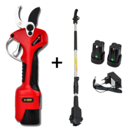 충전식 전동 전지가위 S-3000 + 장대 S-3000P