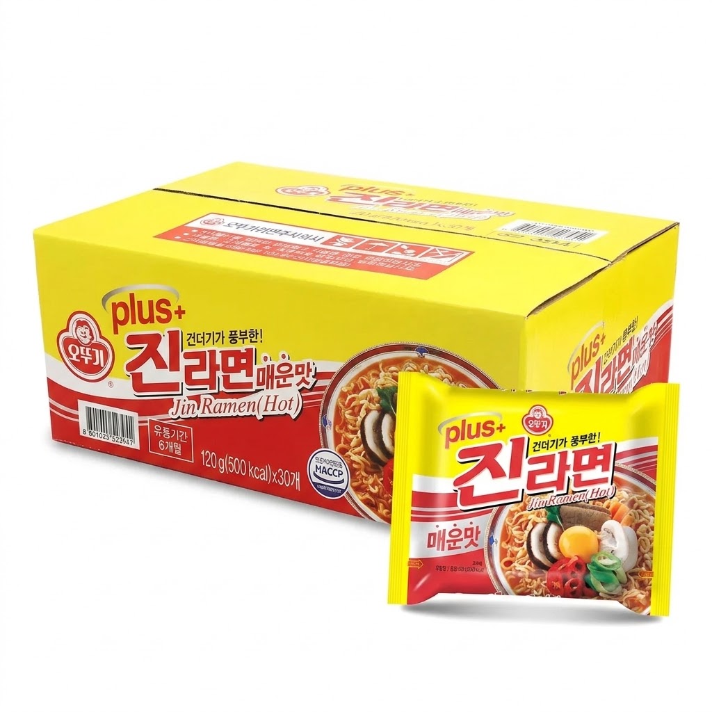 오뚜기 진라면 플러스 매운맛 120g (30개)_이미지