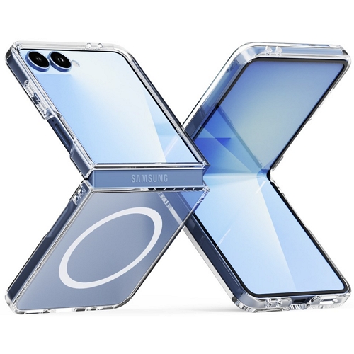 맥앤블랙 갤럭시Z 플립7 2배 자력 맥세이프 투명 케이스_이미지