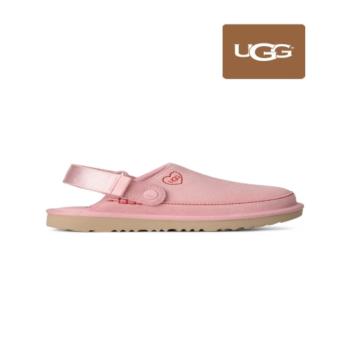 UGG KIDS 클래식 스웨이드 클로그 골든스타 러브 클로그 26 1676101006
