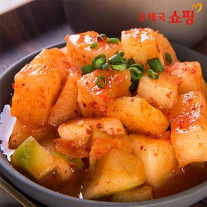 담채원 깍두기 1kg (2개)_이미지