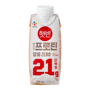 CJ제일제당 얼티브 프로틴 <b>단백질</b> 쌀밥맛 250ml