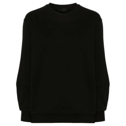 몽클레르 명품 매트블랙 로고 스웨트셔츠 8G0000