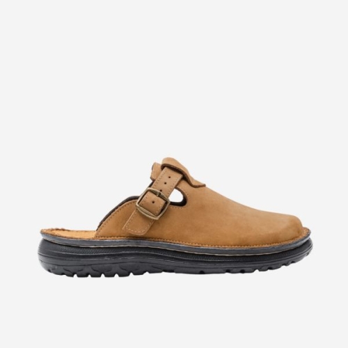 샌들 3003 소여 슬라이드 누벅 탄 Jerusalem Sandals Sawyer Tan 257003 240