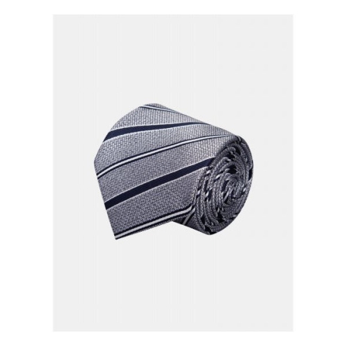 로가디스 그레이 실크 블렌드 마이크로 도트 스트라이프 타이  MA1181R063_이미지