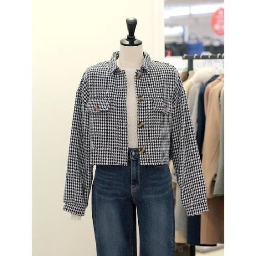 메종블랑쉬 세이브존03 하운드투스 크롭 셔츠 자켓 AGAM241MSH35_이미지