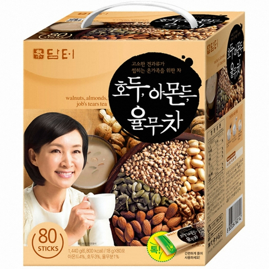 담터 호두 아몬드 율무차 80T (4개)_이미지