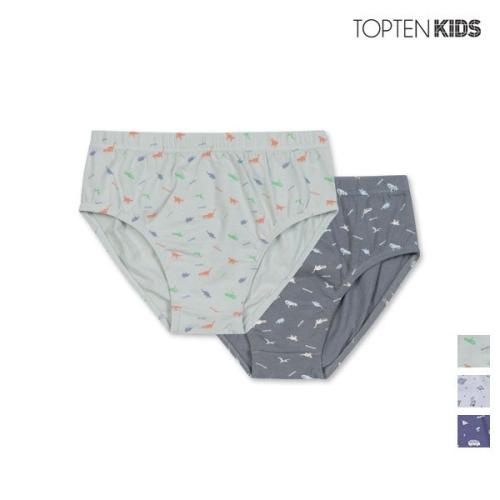 탑텐키즈 남아 코튼 팬티 2PACK 세트 B_MKC5UP1003