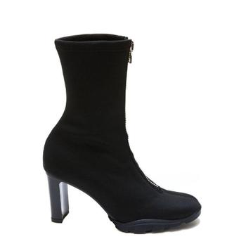 알렉산더맥퀸 슬림 트레드 지퍼 부츠 690812W4SQ0 1000 T