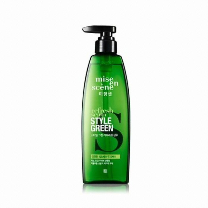 미쟝센 스타일그린 리프레쉬 샴푸 780ml (1개)_이미지