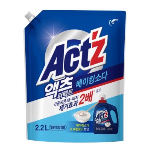 액츠 퍼펙트 베이킹소다 리필 2.2L (6개)_이미지