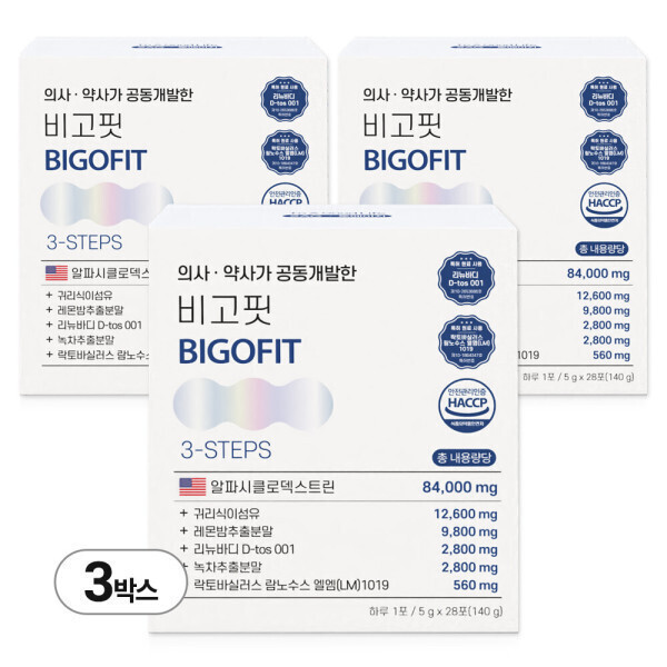  상상바이오 투에이지 비고핏 알파CD 28포 [3개]