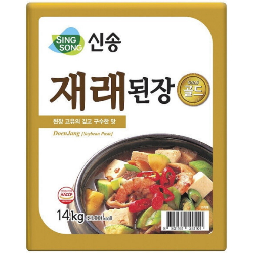 신송식품 재래된장 골드 14kg (1개)_이미지