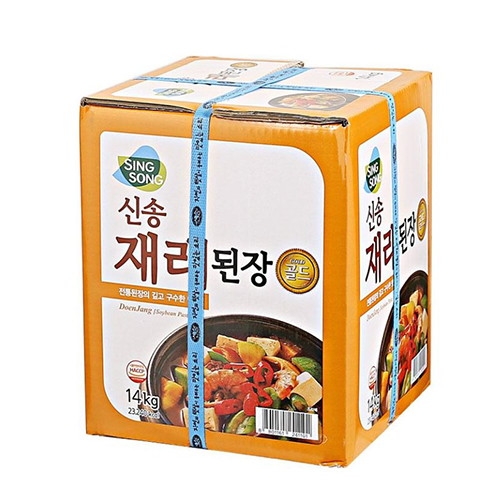 신송식품 재래 된장 골드 14kg (1개)_이미지
