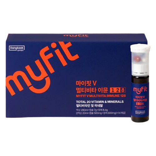 동국제약 마이핏V 멀티비타 이뮨 128 14병 (1개)_이미지
