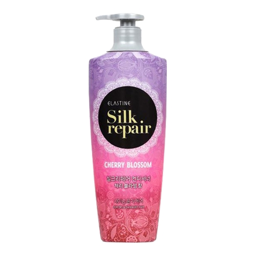 LG생활건강 엘라스틴 실크리페어 샤이닝 컨디셔너 체리블라썸 550ml (6개)