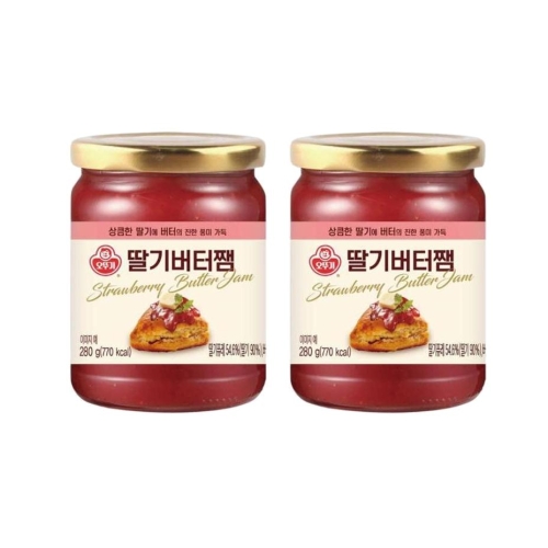 오뚜기 딸기버터잼 280g (2개)_이미지