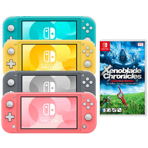 Nintendo 닌텐도 스위치 라이트 1인용 게임 패키지 (제노블레이드 크로니클스)