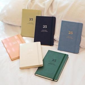 케이디코퍼레이션 오첵 2025 날짜형 먼슬리 몬저널 다이어리