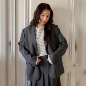 올리브데올리브 세미 오버 싱글 자켓 OW6MJ300_이미지