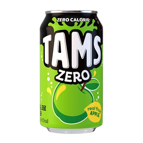 롯데칠성음료 탐스 제로 사과 355ml (24개)_이미지
