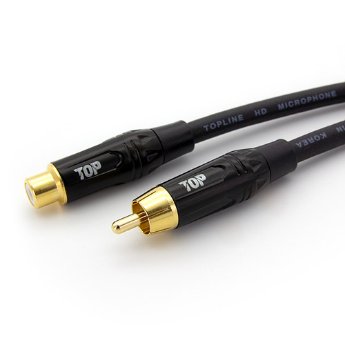 탑라인에이치디 HDTOP RCA 케이블 (1m, HT-TP576)_이미지
