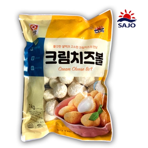 사조 오양 크림 치즈볼 1kg 25gx40개 1kg 1개