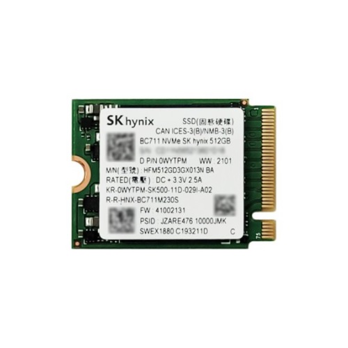 SK하이닉스 BC711 M.2 2230 NVMe 벌크 (512GB)