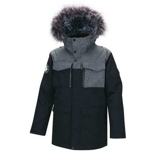 푸조 라쿤패딩 블랙 FZ821-1_이미지