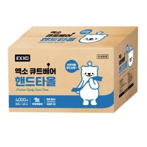 엑소 큐트베어 핸드타월 (4,000매)