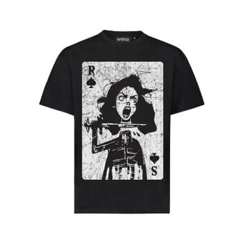 모스트 ly Heard Rarely Seen 스페이드 플레잉 카드 프린트 티셔츠 MH02BFT05