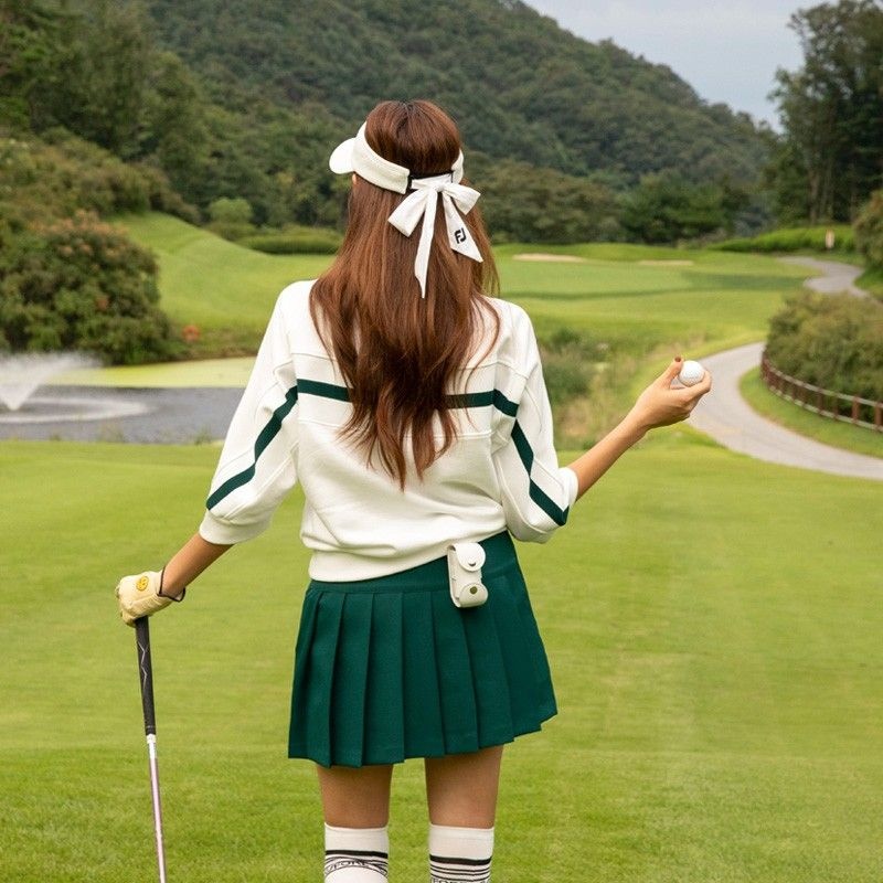 피핀 골프일상 뒷플리츠 주름 치마바지 533841194986_이미지