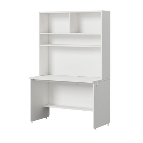 티오 일자 책상세트 5단+콘센트+조명