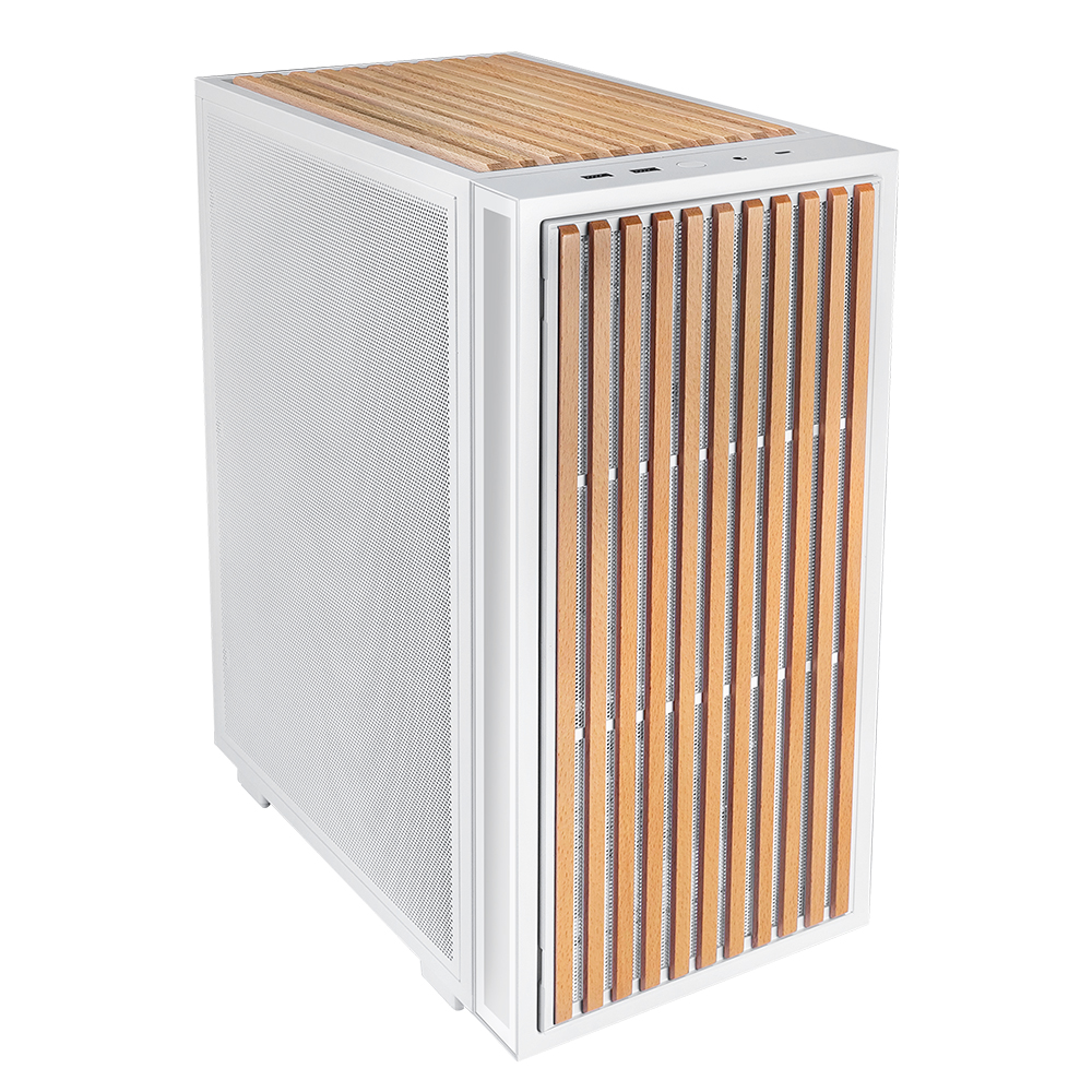 리안리 B4-mATX Vertical AeroDeck (비치화이트)_이미지