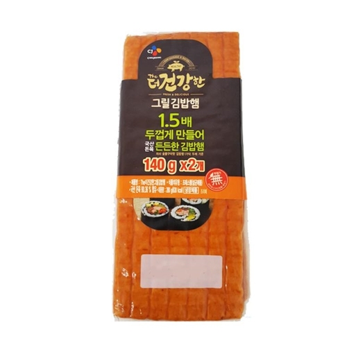 CJ제일제당 더 건강한 그릴 김밥햄 140g (2개)