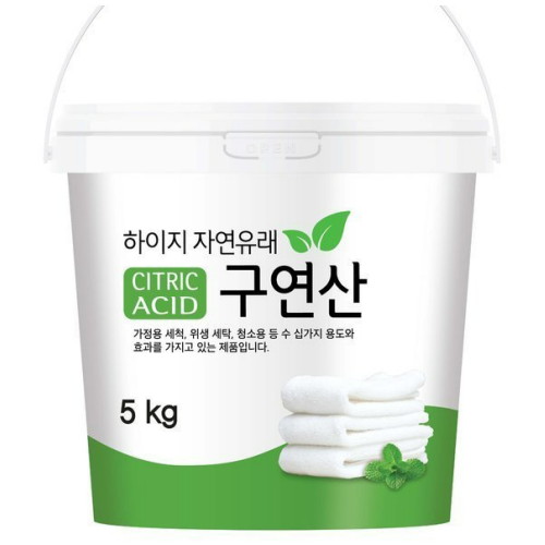 어드밴스케미칼 하이지 구연산 용기 5kg (1개)_이미지