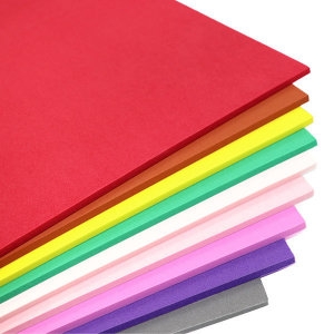 엘림우드락 EVA2T/2mm/8절.1장/대원/칼라고무원단/노랑리본