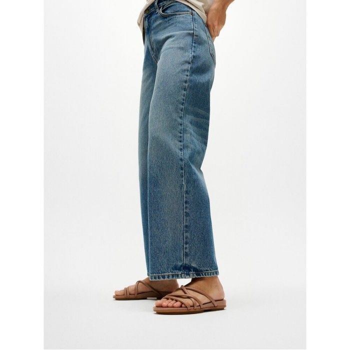 핏플랍 여성 그라시에 레더 스트래피 슬라이드 클래식 탄 FT64K2D19B_이미지