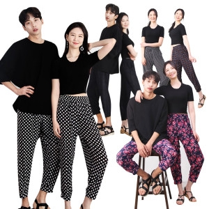 [불명] 아이스쿨링 냉장고 아동용 팬츠 여름 몸빼바지_이미지