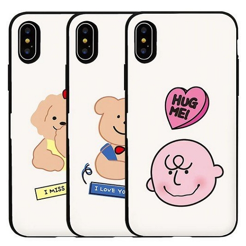 베켄 베락스 아이폰XR 프루그나 럽미 카드 범퍼 케이스_이미지