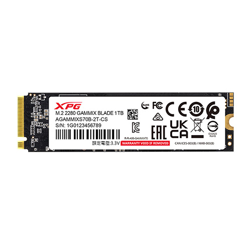 ADATA XPG GAMMIX S70 BLADE M.2 NVMe 파인인포 (1TB)_이미지