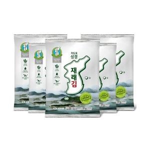 성경식품 지도표성경김 재래김 37g (5개)