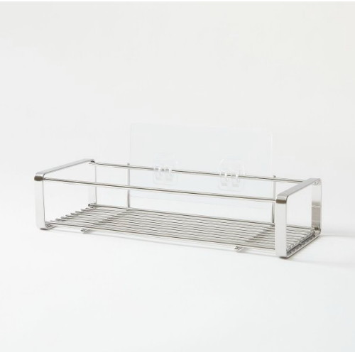 신세계인터내셔날 간단 부착 스텐 와이어 선반 25cm